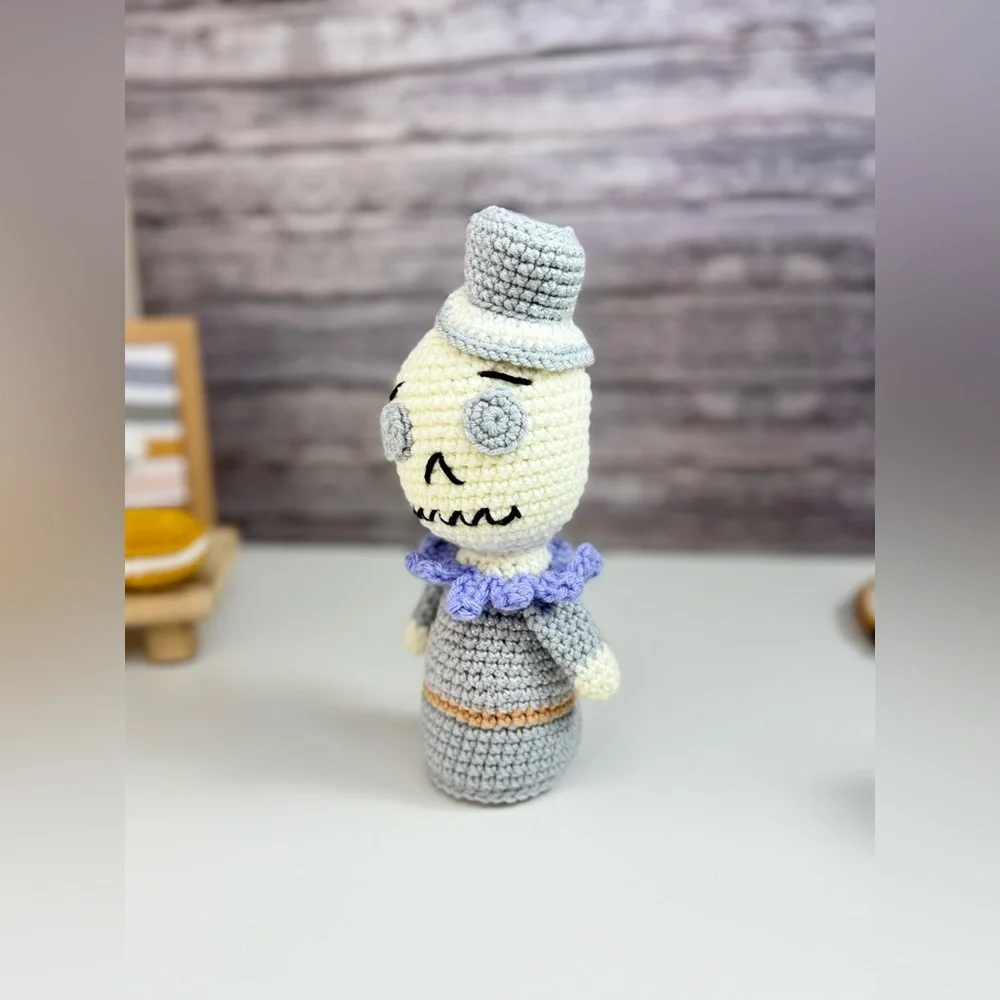 Handcrafted Crochet Mr. Skeleton Halloween Amigurumi - Picture 5 of 11